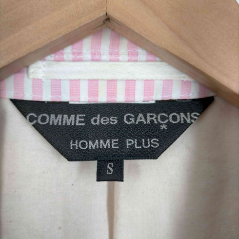 コムデギャルソンオムプリュス COMME des GARCONS HOMME PLUS AD2012 クレイジーストライプダブルライダースジャケット メンズ JPN:S