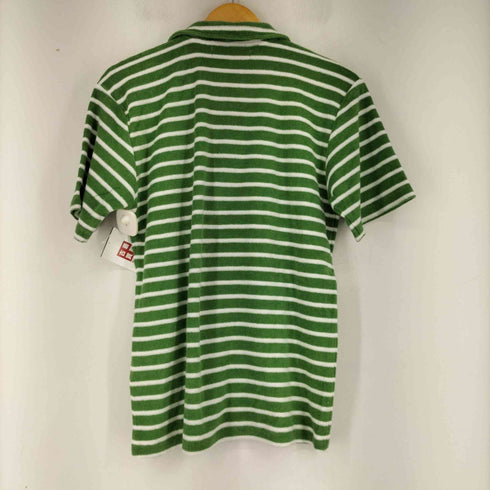 アデイインザライフユナイテッドアローズ A day in the life UNITED ARROWS パイル地 S/S ボーダーポロシャツ メンズ JPN:L