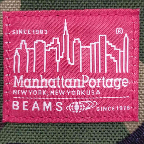 マンハッタンポーテージ Manhattan Portage カモ柄ミニショルダーバッグ レディース
