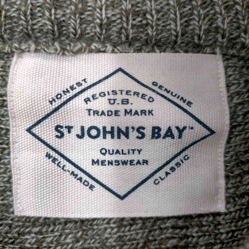 セントジョンズベイ ST JOHN'S BAY MADE IN S.A.R アクリル3Dニット メンズ