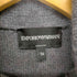 エンポリオアルマーニ EMPORIO ARMANI MADE IN ITALY アンゴラ混ステッチデザインダブルジップニットジャケット メンズ 54
