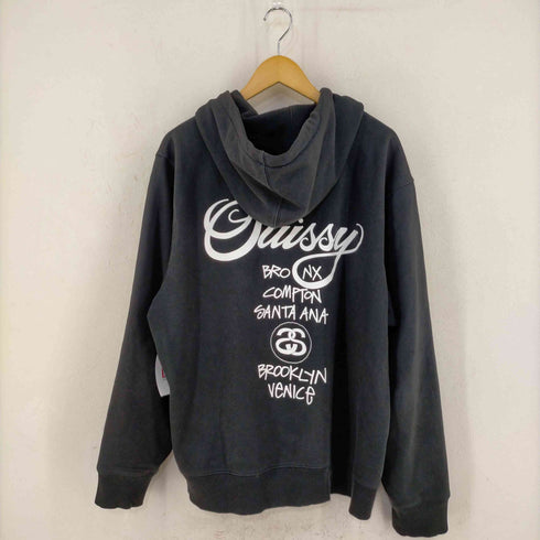 ステューシー Stussy WORLD TOUR HOODIE メンズ import:L