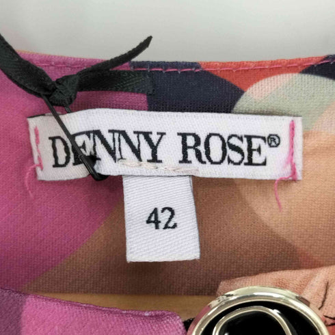 デニーローズ DENNY ROSE イタリア製 ハート柄 ワンピース レディース 42