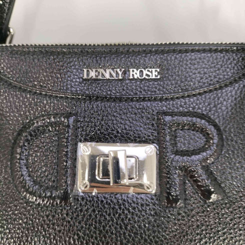 デニーローズ DENNY ROSE ロゴプレート 型押し フェイクレザー トートバッグ レディース