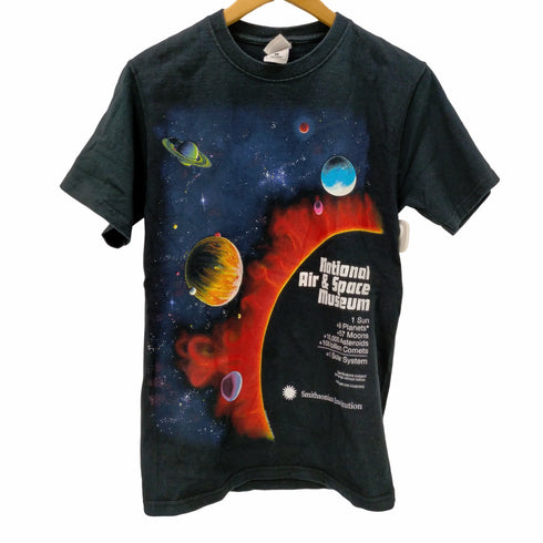 フルーツオブザルーム FRUIT OF THE LOOM S/S スミソニアン博物館 天体プリントTシャツ メンズ JPN:S