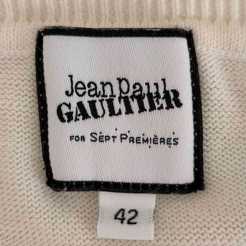 ジャンポールゴルチエ Jean Paul GAULTIER サイドボタン コットンニット レディース 42