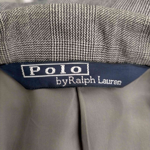ポロバイラルフローレン Polo by RALPH LAUREN 三角タグ ギンガムチェック2Bテーラードジャケットセットアップ メンズ