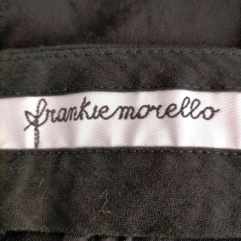 フランキーモレロ frankie morello シルク混 デザインポケットテーパードパンツ メンズ 40/26