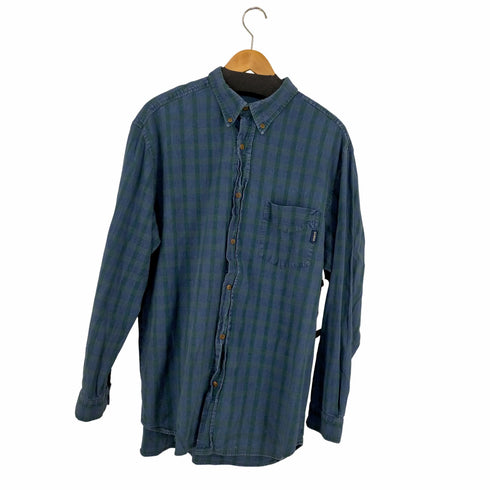ゲス GUESS チェック BDコットンネルシャツ メンズ import:L