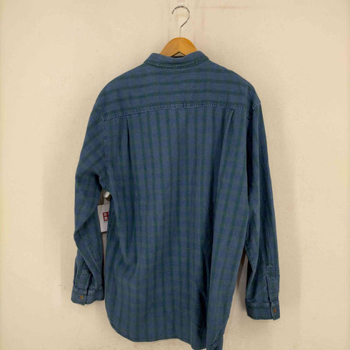 ゲス GUESS チェック BDコットンネルシャツ メンズ import:L