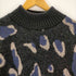 ファクトタム FACTOTUM Leopard Boucle Hi-neck Knit メンズ JPN:46