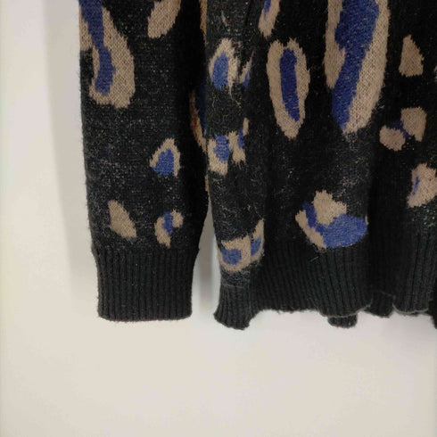 ファクトタム FACTOTUM Leopard Boucle Hi-neck Knit メンズ JPN:46
