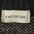 ファクトタム FACTOTUM Leopard Boucle Hi-neck Knit メンズ JPN:46