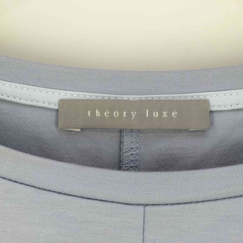 セオリーリュクス theory luxe Cotton Interlock Lobb ウォッシャブル クルーネックTシャツ レディース JPN:38