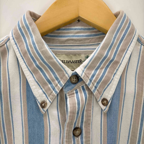 フィールドマスター fieldmaster L/S ストライプBDシャツ メンズ JPN:M