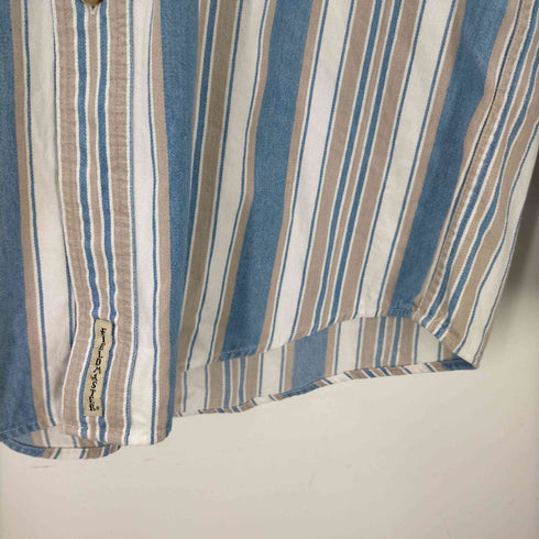 フィールドマスター fieldmaster L/S ストライプBDシャツ メンズ JPN:M