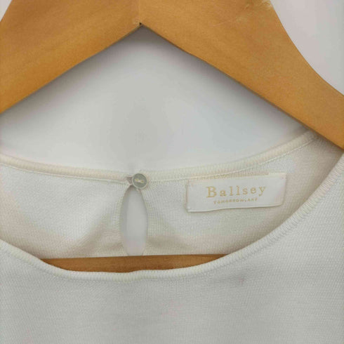 ボールジー BALLSEY レースコンビ ペプラムプルオーバー レディース JPN:S