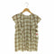 セオリーリュクス theory luxe Soft Plaid Print Nara スリーブレスブラウス レディース JPN:38