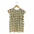 セオリーリュクス theory luxe Soft Plaid Print Nara スリーブレスブラウス レディース JPN:38