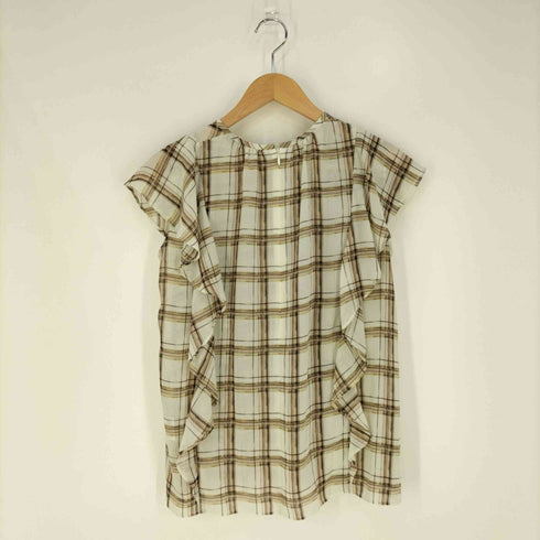 セオリーリュクス theory luxe Soft Plaid Print Nara スリーブレスブラウス レディース JPN:38
