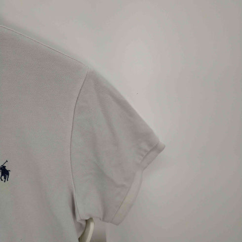 ポロバイラルフローレン Polo by RALPH LAUREN CUSTOM FIT スモールポニー刺繍 S/S ポロシャツ レディース import:M