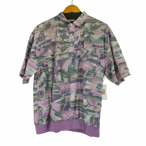 アンジェロリトリコ angelo litrico 総柄 S/S ポロシャツ メンズ JPN:L