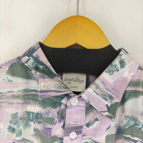 アンジェロリトリコ angelo litrico 総柄 S/S ポロシャツ メンズ JPN:L