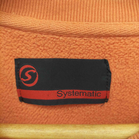 systematic フロントロゴクルーネックスウェット メンズ