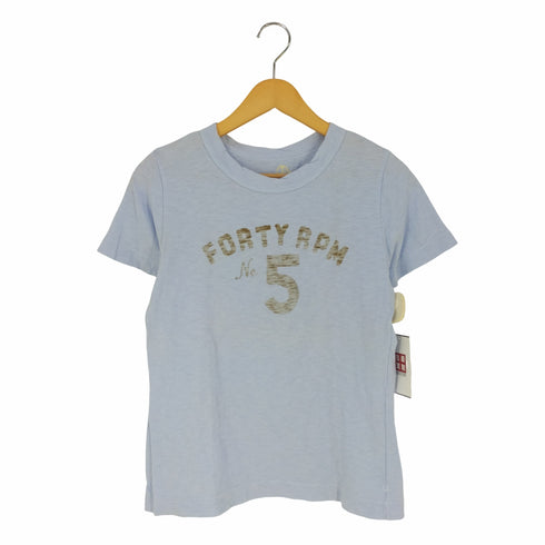 フォーティーファイブアール 45α ナンバリング プリントクルーネックTシャツ レディース JPN:2