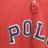 ポロラルフローレン POLO RALPH LAUREN CUSTOM SLIM FIT ワッペン 刺繍 鹿の子 ポロシャツ メンズ import:XL