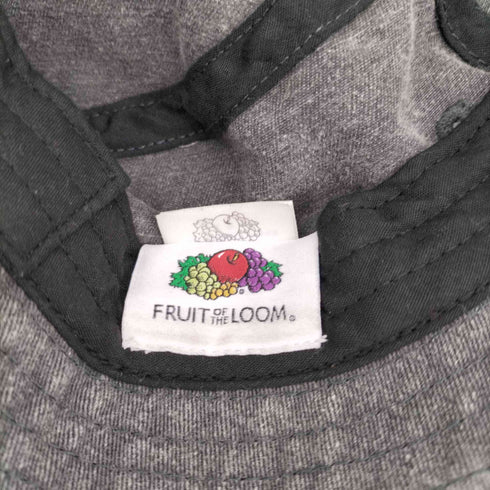 フルーツオブザルーム FRUIT OF THE LOOM ブラックデニムハット メンズ