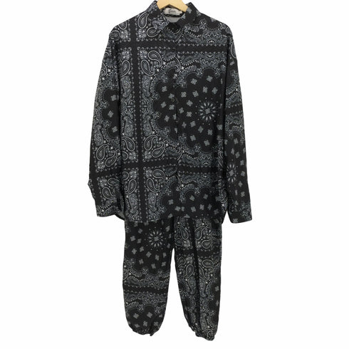 DASHAYU ペイズリー柄 シャツ セットアップ メンズ JPN:XL