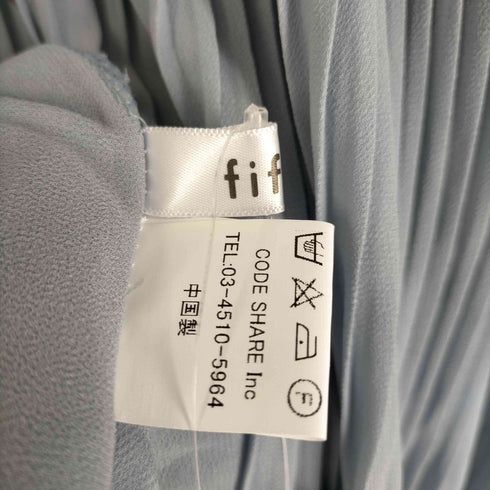 フィフス FIFTH 長袖プリーツシフォンブラウス レディース JPN:M