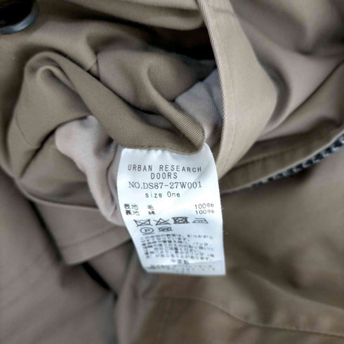 アーバンリサーチドアーズ URBAN RESEARCH DOORS siiwa リバーシブルコート レディース ONE SIZE