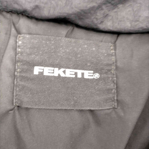 フェケテ FEKETE フルジップ パフジャケット メンズ