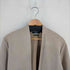モルガンオム MORGAN HOMME フェイクスウェード ボタンレスノーカラーカーディガン メンズ JPN:M