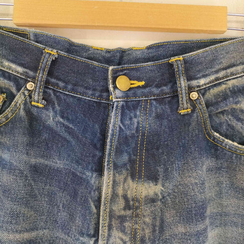 マインドシーカー Mindseeker 23AW 40's Vintage Damage Buggy Denim Jeans メンズ 46