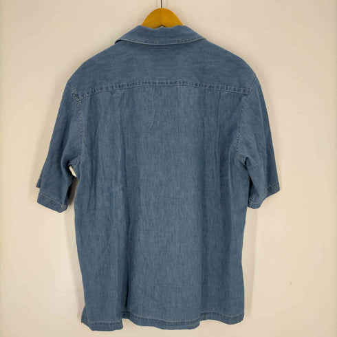 オーラリー AURALEE 24SS SELVEDGE SUPER LIGHT DENIM HALF SLEEVED SHIRT メンズ JPN:4