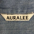 オーラリー AURALEE 24SS SELVEDGE SUPER LIGHT DENIM HALF SLEEVED SHIRT メンズ JPN:4