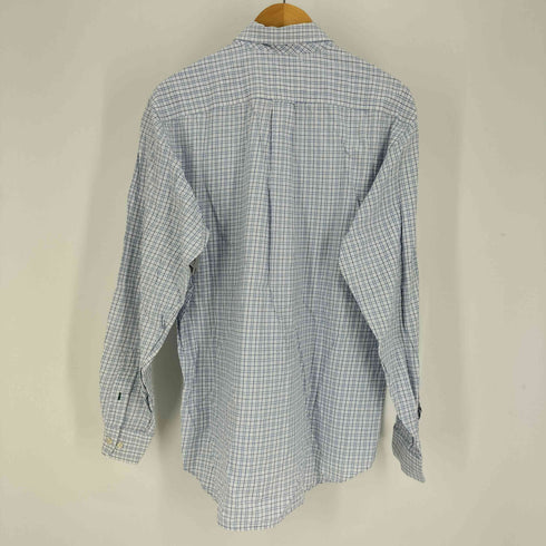 トミーヒルフィガー TOMMY HILFIGER チェック柄 ボタンダウン L/S シャツ メンズ import:M