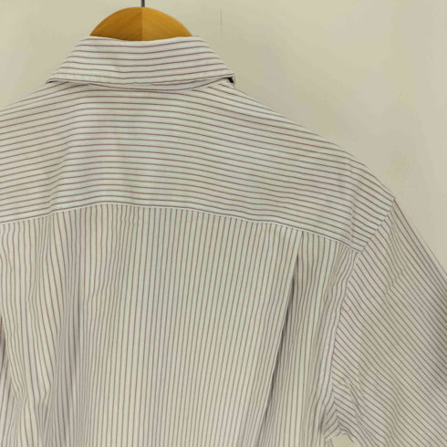 ノーティカ NAUTICA CLASSIC FIT ポケット ストライプ L/S ノンアイロン シャツ メンズ