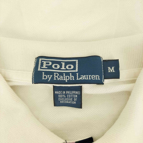 ポロバイラルフローレン Polo by RALPH LAUREN 90-00S ポニー刺繍 S/S ポロ シャツ メンズ import:M