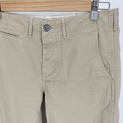ラルフローレン RALPH LAUREN クロップド ボタンフライ チノ パンツ レディース