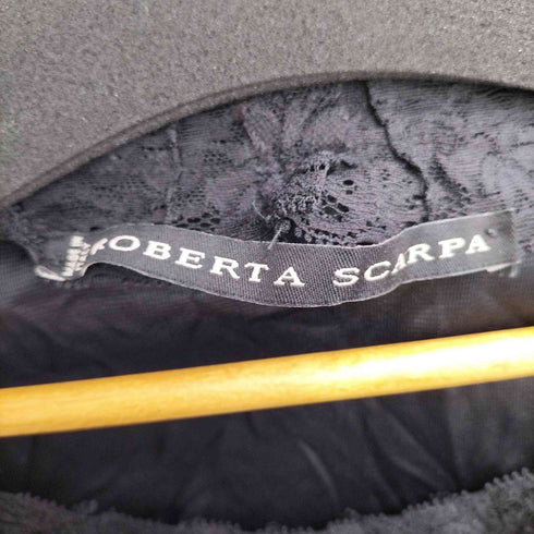 roberta scarpa イタリア製 レース切替ワンピース レディース 44