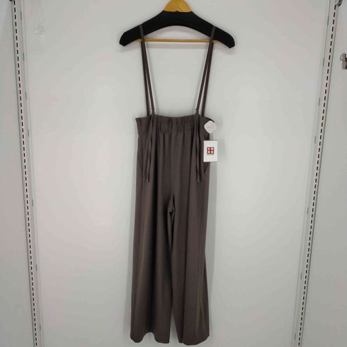 ルクールブラン le.coeur blanc ドライタッチサロペットパンツ レディース 36