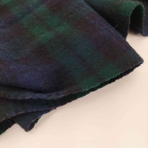 ビームス BEAMS HIGHLAND TWEEDS チェック マフラー ブラックウォッチ メンズ JPN:L
