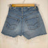 リーバイス Levis 90-00s バレンシア ボタン裏555 ボタンフライショートデニムパンツ レディース