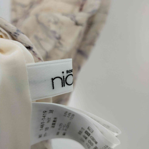 ブティックニコル BOUTIQUE NICOLE 総柄キャミワンピース レディース 38