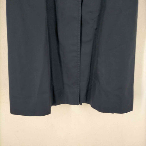 アクアスキュータム AQUASCUTUM ENGLAND製 裏地チェックステンカラーコート レディース