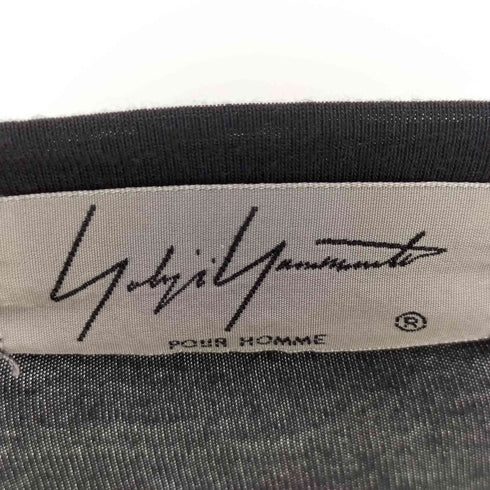 ヨウジヤマモトプールオム Yohji Yamamoto POUR HOMME gimmick long sleeve メンズ